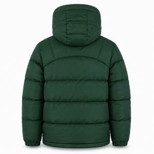 Veste matelassée coupe-vent pour homme, en polyester épais, col montant, rembourrage thermique, grandes poches utilitaires - Streetwear d'hiver - Product Image 3