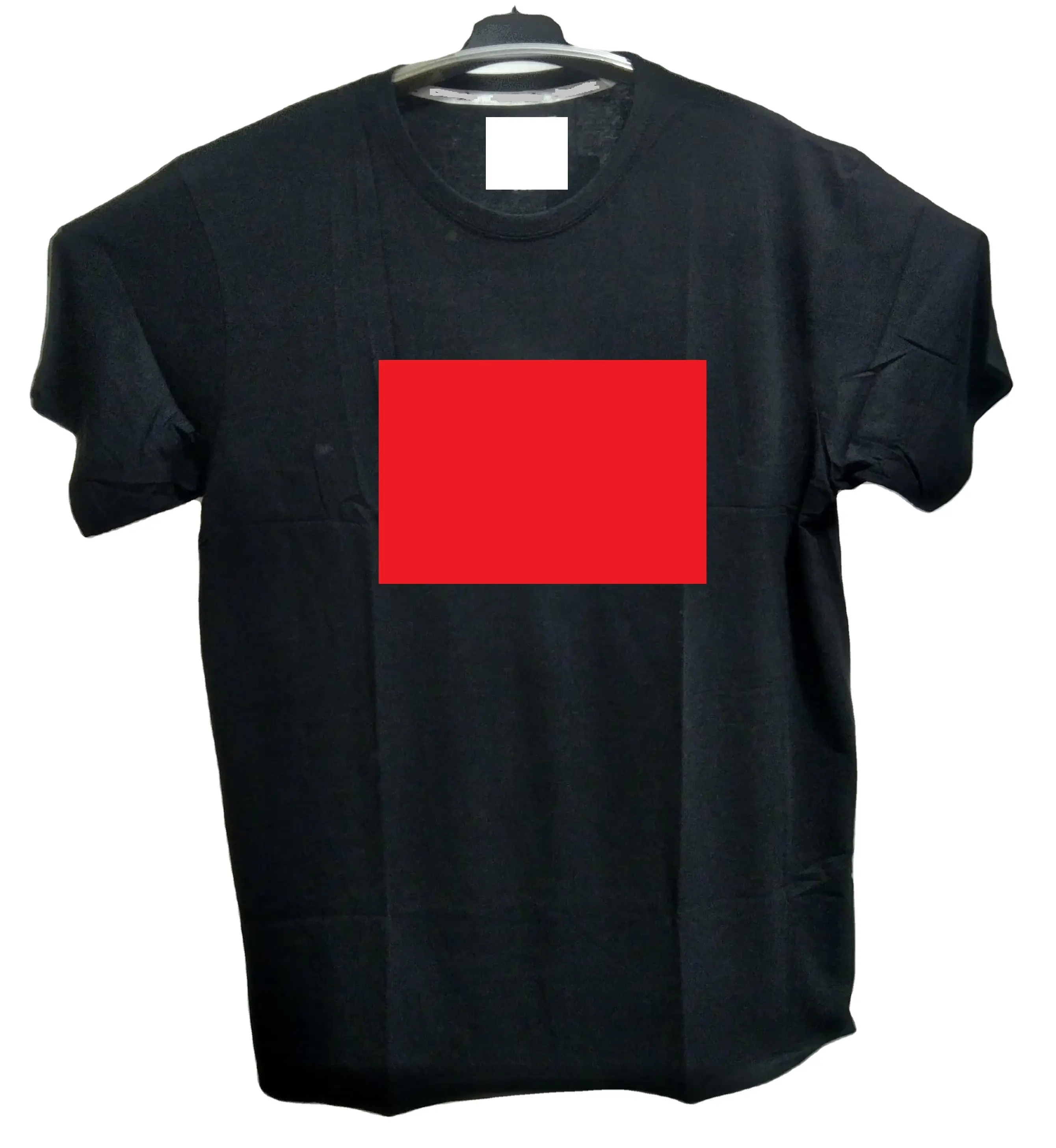 Мужская хлопковая однотонная Повседневная футболка с коротким рукавом, 100%