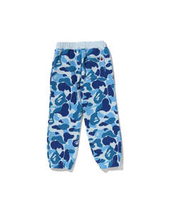 Men's Blue Camo Shark Print Cotton Elastic Waist Cuffed Anti-UV <b>Heat</b>-Transfer Printed Sweatpants Jogger <b>Pants</b> Street Style - Product Image 4