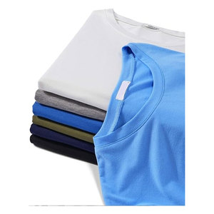 T-shirts pour hommes à manches courtes, col rond, t-shirts décontractés classiques, basiques, doux, confortables, à porter tous les jours, tissu respirant - Product Image 3