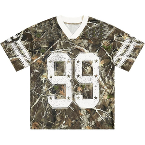 เสื้อเจอร์ซีย์ตาข่ายคอวีสองสี - เสื้อทีมฝึกซ้อมกีฬา - เสื้อกีฬาคุณภาพสูงสำหรับผู้ชายและเยาวชน ช่วยระบายความชื้นได้ดี - Product Image 1