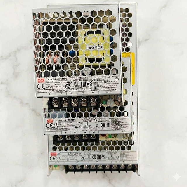 Mean Well Power Supply 24V 50W LRS-50-24 | 100% Original Authorized Distributor | Taiwan Hub Ready Stock | 48H Fast Dispatch