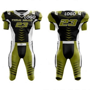Ensemble d'uniformes de football américain rétro personnalisés unisexes pour adultes, vierges, respirants, extensibles dans quatre directions, imperméables et anti-humidité - Product Image 1