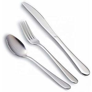 Plata Mate Pulido Personalizar Nuevo Diseño Mini Mango Diseño Real Elegante Cubiertos de Acero Inoxidable Cubiertos - Product Image 1