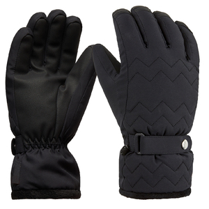 Gants de ski et snowboard OEM antidérapants, chauds pour l'hiver, à doigts complets, coupe-vent, en PU, évacuant l'humidité, confortables, pour hommes, sport et conduite - Product Image 5