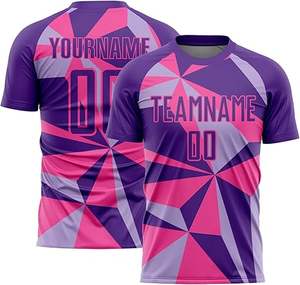 Uniforme de Fútbol de Último Diseño 100% Poliéster, Nuevo Estilo, Personalizado para Adultos, Color Personalizado, Logotipo Personalizado, Sin Mangas, Secado Rápido, Premium - Product Image 2