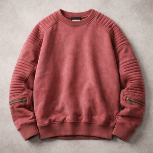 Sudadera de Invierno para Motociclistas OEM de Alta Calidad, Corte Regular, Poliéster/Algodón, Unisex, Sudadera Personalizada para Hombre con Diseño de Pedrería - Product Image 3