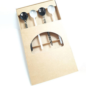 ช้อนชาแก้วโบโรซิลิเกตหลากสี ทนความร้อน ทำด้วยมือ น่ารัก เหมาะสำหรับงานแต่งงาน ชุดของขวัญสำหรับโต๊ะอาหาร ใช้คนขนมหวาน - Product Image 5