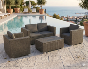 Muebles de ratán elegantes para exteriores, juegos de salón, juegos de saint living - Product Image 3