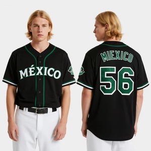 Dblue Best Quality Custom Sublimated Softball Jersey Wholesale <b>Baseball</b> Jersey With Button High Quality Custom Softball Jersey - Product Image 4