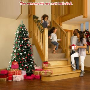 Remote-Controlled Color-Changing LED <b>Lights</b> 6/7/8 Feet Artificial Christmas <b>Tree</b> - Product Image 6