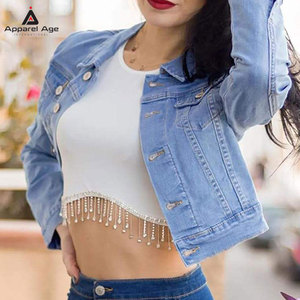 Breathable Made In High Quality Material Women <b>cropped</b> jeans <b>jacket</b> Best Selling New Arrival Men Winter <b>Jacket</b> For Adult - Product Image 4