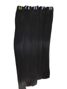 VQ Hair Nancy Vietnamita Remy Raw Virgin Hair Mejor calidad Super Double Drawn Machine Doble Trama Cierre Hueso Extensiones humanas - Product Image 6