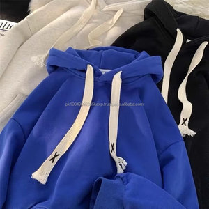 Ensemble de survêtement brodé haut de gamme pour homme, vente en gros, ensemble complet, survêtement long avec méthode de tissage tricoté, sweat-shirt à capuche court - Product Image 3