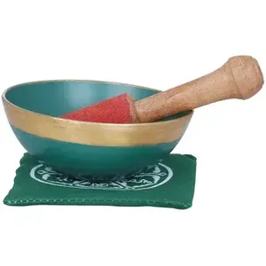 Última Novedad: Juego de Cuencos Tibetanos de Latón Hechos a Mano para Meditación y Sanación Budista, de Alta Calidad y a Bajo Precio - Product Image 5