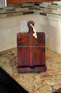 Soporte para libros de cocina de madera Decorinspired, creado para cocinas estéticas, que proporciona encanto, función y estabilidad confiable. - Product Image 2