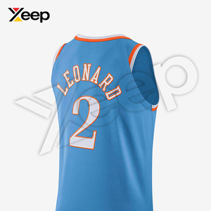 เสื้อบาสเก็ตบอลผู้ชาย XEEP รุ่นปรับแต่งได้ XC-BU-12 ชุดทีมประสิทธิภาพสูง น้ำหนักเบา ระบายอากาศได้ดี ผลิตจากโพลีเอสเตอร์ สำหรับการฝึกซ้อม - Product Image 4