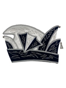 Gorro de Carnaval Tradicional de Alta Calidad con Adorno Dorado y Borla Bordada, Sombrero de Disfraz para Festivales - Product Image 6