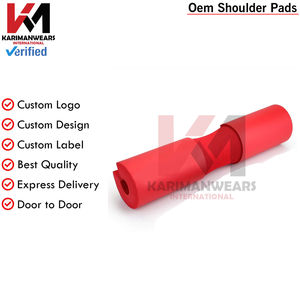 Almohadilla de barra para cuello y hombros con logo personalizado para sentadillas, empujes de cadera, entrenamiento de fuerza en gimnasio, hombres y mujeres - Product Image 3