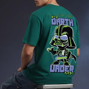 Camisetas YITE con hombros caídos y estampado personalizado, camisetas lisas de corte holgado de 250 g/m², camisetas extragrandes para hombre, 100 % algodón, camiseta básica. - Product Image 3