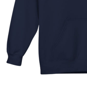 Sweat-shirt à capuche rose et bleu marine avec motif graphique, broderie circulaire, en polaire, à manches longues, unisexe, décontracté, vêtement de mode d'hiver - Product Image 4