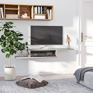 Mobile TV Moderno in Legno Stile Americano da Parete per Soggiorno - Product Image 2