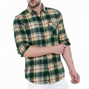 Camisas Casuales de Hombre de Manga Larga, Tejidas en Algodón y Mezclilla, con Logotipo Personalizado, Ecológicas y Transpirables, Último Diseño - Product Image 2