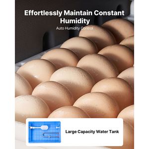 ตู้ฟักไข่ 400 ฟอง พร้อมระบบพลิกไข่อัตโนมัติ ควบคุมอุณหภูมิและความชื้น ระบบทำความร้อนและความเย็น สำหรับการดูแลสัตว์ปีก - Product Image 3