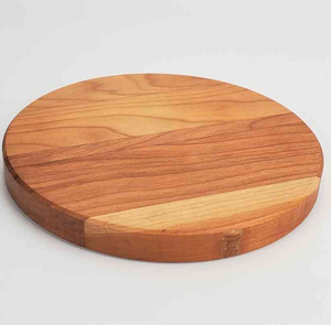 Posavasos y Alfombrillas de Madera con Forma Personalizada, 400 mm de Diámetro, Diseño Moderno, Antideslizantes, en Oferta - Product Image 1