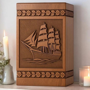 Custom Engraved Wooden Resin Urn <b>Box</b>: Pet/Human <b>Memorial</b> Keepsake urn <b>Memorial</b> Keepsake by AYAANS - Product Image 1