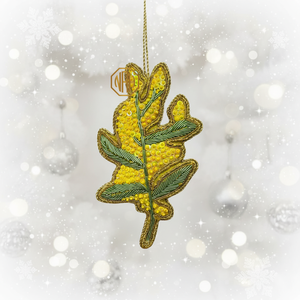 Beaded Cactus Hanging Ornament Handmade Floral Design Green <b>Pink</b> Silver <b>Christmas</b> Tree <b>Decoration</b> - Product Image 4