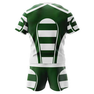 Oem Service Custom Printed Breathable Quick Dry Shorts <b>Shirts</b> for Adults Unisex Rugby Uniform Set High Quality Durable Fabric - Product Image 6