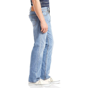 Jeans de Mezclilla de Corte Recto y Cintura Media, Transpirables, Modernos y Elegantes, de la Mejor Calidad, para Hombre, Moda Casual de Verano - Product Image 4