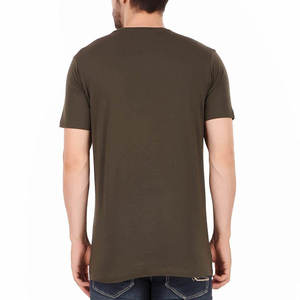 เสื้อยืดผู้ชายขายดี ผ้าฝ้าย 100% คอโอ แขนสั้น ทรงปกติ น้ำหนักเบา ระบายอากาศดี สวมใส่สบาย  รับสกรีนโลโก้ - Product Image 5
