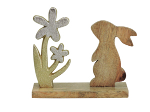 Élégant porte-bougie en aluminium fait main avec base en bois - Décoration de table rustique pour Noël - Décoration de maison unique et saisonnière - Product Image 2
