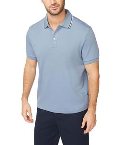 Tout nouveau hommes été décontracté pour chemise 100% coton tissé à manches courtes Anti-rides personnalisable mode affaires motif solide - Product Image 1