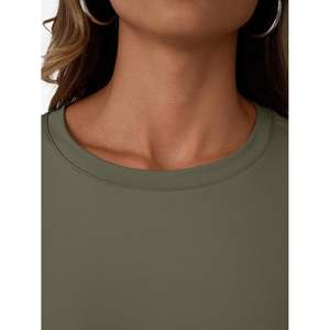 2025 2025, camisetas de gimnasio de manga larga para mujer, camisetas atléticas de cuello redondo para senderismo, correr, camisetas de entrenamiento de verano para Atlético - Product Image 4