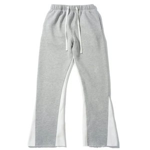 New High Quality Custom Men Baggy Loose Fit Jogger Pants Streetwear Running Sweat <b>Trousers</b> Flared Stretchable <b>Elastic</b> Waist Pant - Product Image 5