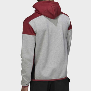 Sudadera con capucha de algodón y forro polar para hombre, la más popular, con cremallera completa y bloques de color, estilo casual, para invierno, hecha en Pakistán - Product Image 5