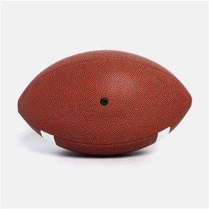 Ballon de football américain professionnel personnalisé en cuir composite PU pour l'entraînement et les matchs - Product Image 5
