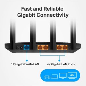 Router WiFi AC1200 Gigabit de Doble Banda MU-MIMO con 4 Antenas, Cobertura de Internet de Largo Alcance y Modo AP OneMesh - Product Image 2