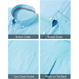 Camisa de Vestir para Hombre, Personalizada, Manga Larga, Transpirable, Formal de Negocios, con Botones, 100% Algodón Popelina, Fábrica de Ropa al por Mayor - Product Image 4