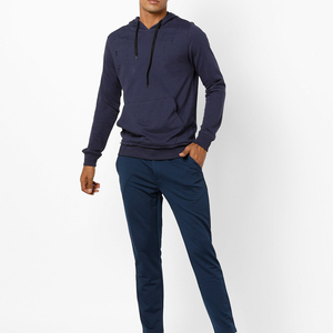 Sweats à capuche déchirés pour hommes, les plus stylés, en promotion en ligne, avec logo personnalisé et motifs imprimés - Product Image 2