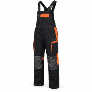 Overoles de Trabajo Transpirables Personalizados para Hombre, Overoles Resistentes, con Tirantes Ajustables, Bolsillos para Carga y Rodillas Reforzadas - Product Image 2