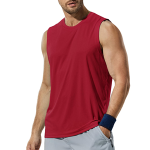 เสื้อกล้ามผู้ชายแฟชั่นสั่งทำพิเศษ คุณภาพพรีเมียม เสื้อกล้ามฟิตเนส พิมพ์โลโก้ตามสั่งสำหรับผู้ชาย - Product Image 5