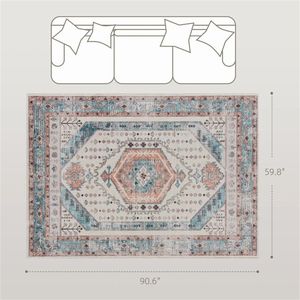 Tappeti Vintage per Soggiorni, Camere da Letto, Sale da Pranzo, Set di Tappeti e Moquette per Pavimenti - Product Image 6