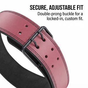 Cinturón de Levantamiento de Pesas de Cuero de Color Personalizado, Cinturón de Cuero Vacuno Duradero de Tamaño Personalizado, Cinturón de Entrenamiento, Equipo de Entrenamiento de Crossfit - Product Image 3