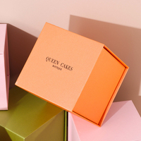 Vente en gros de boîtes à cupcakes en carton de luxe personnalisées boîtes rigides d'emballage de bonbons pour aliments et sucre