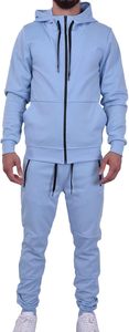 Conjunto Deportivo Informal y Cómodo de Algodón y Poliéster Premium para Hombre, con Logotipo Personalizado, Venta al Por Mayor, Corte Ajustado - Product Image 5