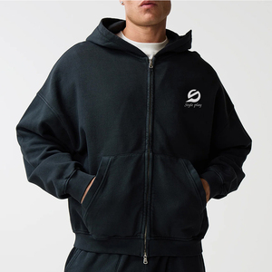 Survêtement pour homme de haute qualité personnalisable avec fermeture éclair et options grandes tailles Nouveaux survêtements à fermeture éclair tendance pour homme - Product Image 6
